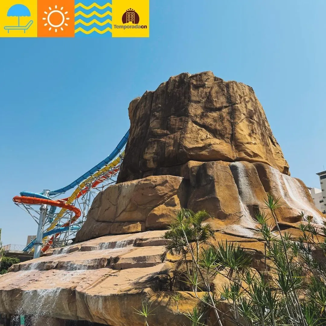Aparthotel Piazza Diroma Com Acesso Ao Acqua Park- Temporada Cn Caldas Novas Brasilien